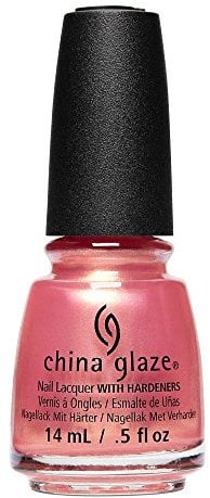 China Glaze Nail Lacquer with Hardeners, 14 ml, Moment in The Sunset