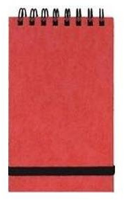 Silvine Twinwir Nbook Red 76X127mm PK12