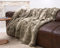 Wohnen & Accessoires GmbH & Co. KG Felldecke, Pelzplaid, Webpelzdecke Bär grau und beige Melange 150