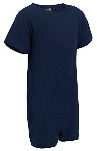 SpecialKids.Company Adults Adaptive Short Sleeve Bodysuit, Popper Vest | Adaptive special needs bodysuit for adults with dementia, poppers, tagless, sensory, soft cotton