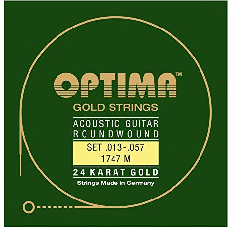 Optima 1747 M Acoustic GOLD Strings, medium