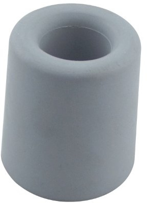 Wand-u. Bodentürpuffer - ø 30 mm, Höhe 30 mm, Gummi grau