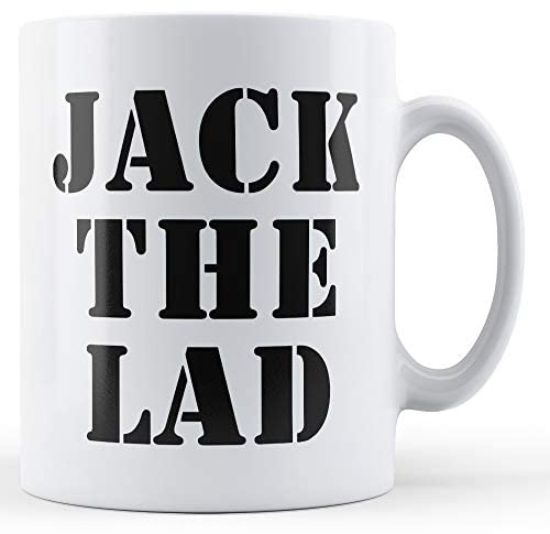 Finger prints - Jack The Lad - Printed Mug, Ceramic, 11fl.oz.