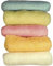 Rayher Hobby Rayher Filzwolle, reine Schurwolle, Vlies, Sommermix Poetry Life, Set 5 Farben à 20 g, Filzwolle 100 g, 100% Wolle zum Filzen, Märchenwolle, 53658000