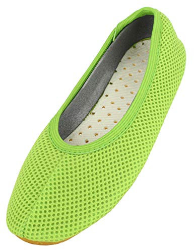 Beck Unisex Kinder airbecks Gymnastikschuhe, Grün, 23 EU