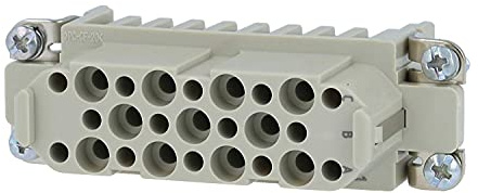 HAN 25D-BU-C Steckdosen-Einsatz für 25p Stecker