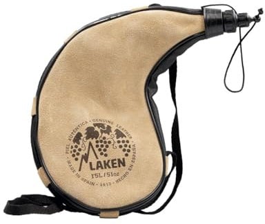 Laken Leder Wasserflasche Canteen Nierenförmig 1.5L