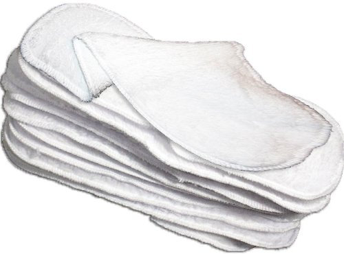 Little Lamb Washable Fleecy Nappy Liners waschbares Windelvlies 10er-Set Gr. 2