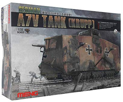 Meng TS017-1/35 A7 V Krupp Panzer