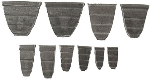 10pc Hammer Wedge Set Handle Slot Eye Repair Head Handles Mallet TE837