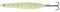 Savage Gear - Esca Seeker ISP cucchiaino a forma di trota di mare, per pesca costiera di trote, lucci, merluzzi, ecc., 55344, Fluo UV Green Yellow, 8.7cm / 16g