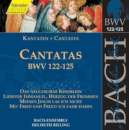Edition Bachakademie Vol. 39 (Geistliche Kantaten BWV 122-125)