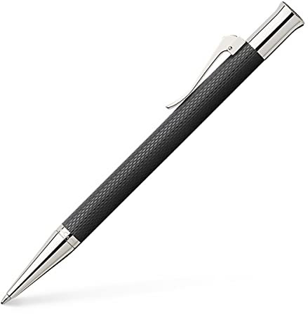 Graf von Faber-Castell 146530 Drehkugelschreiber Guilloche, schwarz