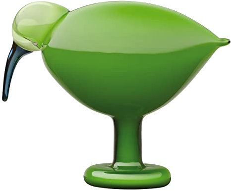 Iittala Birds by Toikka Grüner Ibis 205 x 165 mm, 3, Grüne