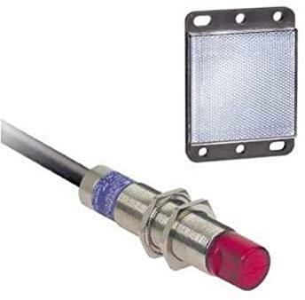 Schneider XU9M18MB230W XU9-Optoe. Sensor, Reflexions-Lichtschr. polar., 90 Grad, dig., Sn 2m, 24-240 V