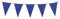 Boland - Riesen-Wimpelkette, Größe 10m, Fahnenkette, Foliengirlande, Hängedekoration, Karneval, Mottoparty, Geburtstag, Kindergeburtstag