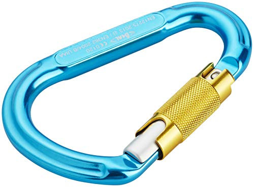 Beal Be Lock Trimatic Karabiner, Blau-Blau, Einheitsgröße