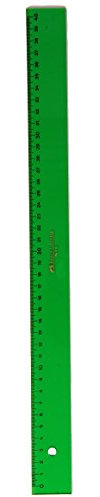 Faber-Castell 734169 - Technisches Lineal, 40cm, grün
