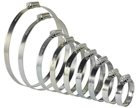 Sealey SHCS2 Hose Clip Assortment 26pc Ø44-160mm Zinc Plated