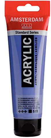 Amsterdam Standard Series Acrylique Tube 120 ml Outremer Violet Clair 519 (17095192)
