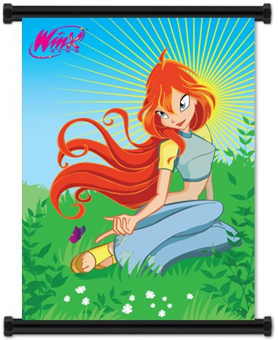 Winx Club Leinwand-Wandbild, 40,6 x 53,3 cm, Blumenmotiv