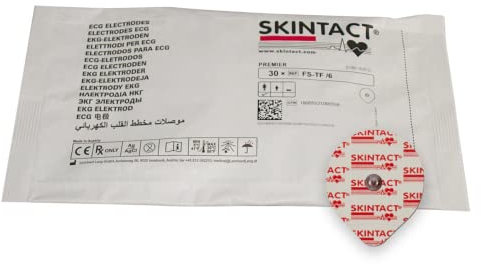 SKINTACT ECG Electrodes (Pk 30) - Made in Austria - Ag/AgCl - ECG Monitors