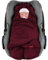 BYBOOM Baby Einschlagdecke für Babyschale, Universal Winter Decke/Kuscheldecke/Fußsack für Kindersitz, Kinderwagen oder Buggy, flauschig, kuschelig-warm, gemütlich und sehr weich