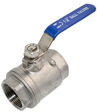 1 1/4 IG BSPT 316 Voller Durchgang Langgriff Kugelhahn Absperrventil WOG1000