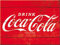 Nostalgic-Art Retro Kühlschrank-Magnet, 6 x 8 cm, Coca-Cola – Logo Red – Geschenk-Idee für Coke-Fans, aus Metall, Vintage Design