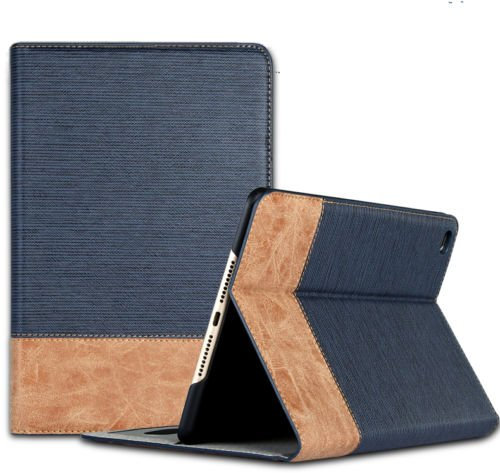 paracity de luxe en cuir PU Folio Smart Card Coque Étui portefeuille pour Apple iPad Pro 32,8 cm 2015