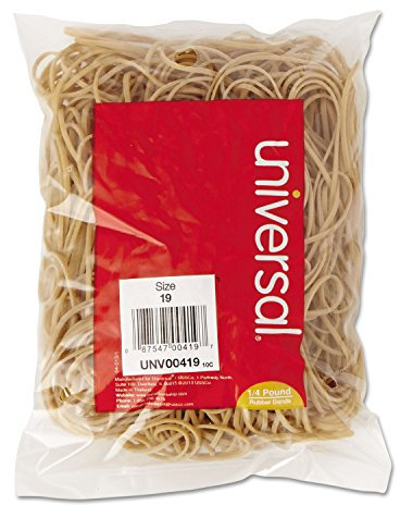 Universal 00419 19-Size Rubber Bands (335 per Pack)