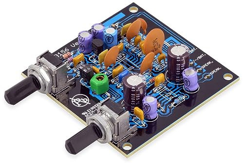 Kemo B156N FM Empfänger Bausatz für UKW Radio zum selber löten. Eingebauter Audioverstärker. Vormontierte SMD-IC's und fertig gedruckte Spulen. Max. 0,7 W Musikleistung