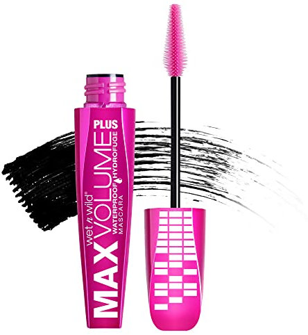 WET N WILD Max Volume Plus Waterproof Mascara - Amp'd Black