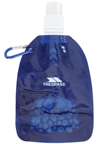 Trespass Unisex Hydromini Collapsible Water Bottle, Blue, 350 ml UK