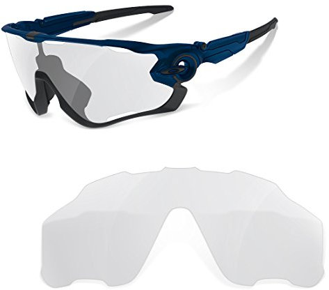 Lentes de Recambio Compatibles para Oakley Jawbreaker OO9202, Fotocromático gris