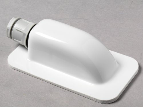 SOLARA® Premium ABS Solar Dachdurchführung DD1 Kabeldurchführung weiß, perfekt auch für SAT-Anlagen
