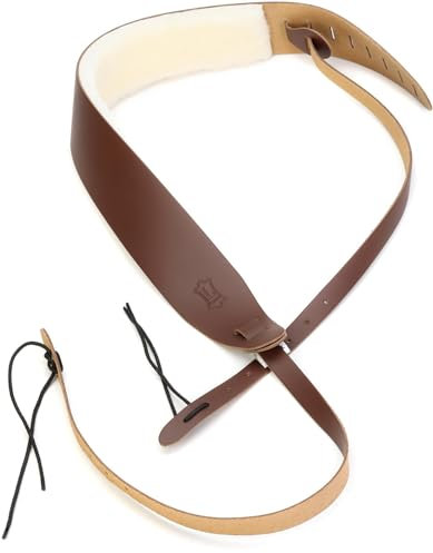 Levy's Leathers Pm14-brn Leather Banjo Cradle Strap - Brown