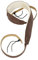 Levy's Leathers Pm14-brn Leather Banjo Cradle Strap - Brown