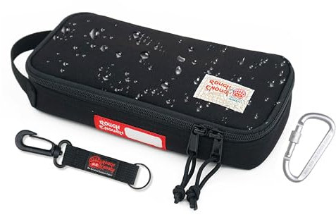 Rough Enough Small Tool Bag Cable Organiser Travel Pouch Accessories Portable Electricians Equipment Storage Box Large Pencil Case with Strap Handle