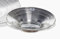 Sandra Rich Glasschale Circle Silber 6 cm Ø 27 cm
