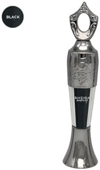 SHEIDA Kohl Kajal Powder Eyeliner – Intensives Schwarz, Hochpigmentierter Puder-Eyeliner für Smokey Eyes, Natürlich, Wasserfest & Wischfest, Sanft zu den Augen & Hypoallergen