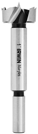 IRWIN Marples Forstner Bit, Wood Drilling, 1-Inch (1966900)