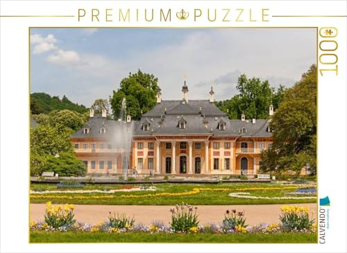 CALVENDO Puzzle Schloss Pillnitz | 1000 Teile Lege-Größe 64 x 48 cm Foto-Puzzle für glückliche Stunden