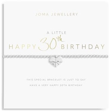 Joma Jewellery A Little 30th Birthday Bracelet