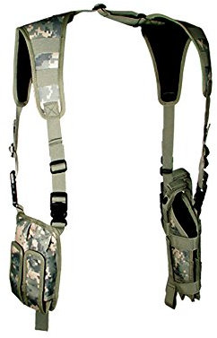 UTG Unisex – Erwachsene LE Grade Vertical Schulter Holster Army Digital Schulterholster, schwarz, one Size