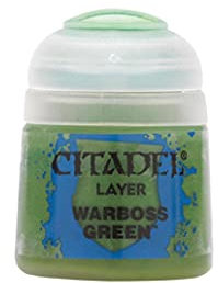 Games Workshop - Citadel Colour Layer: Warboss Green (12ml) Paint Age 12+