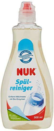 Nuk Savon vaisselle spécial tétine/biberon conçu pour laver les accessoires de bébé Sans parfum - 500 ml