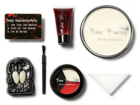 Brauns-Heitmann 7049 - Make-Up Set Vampir, weiss/schwarz/rot