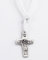 Das Original Papst Franziskus Kreuz von Vedele mit weißer Kordel – 1,9 cm