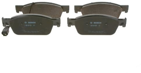 Bosch BP1474 - Brake Pads Car Front Axle - 1 Set of 4 Pads | Bosch Quality - Reduced Noise and Dust - ECE-R90 Certified - Copper-Free